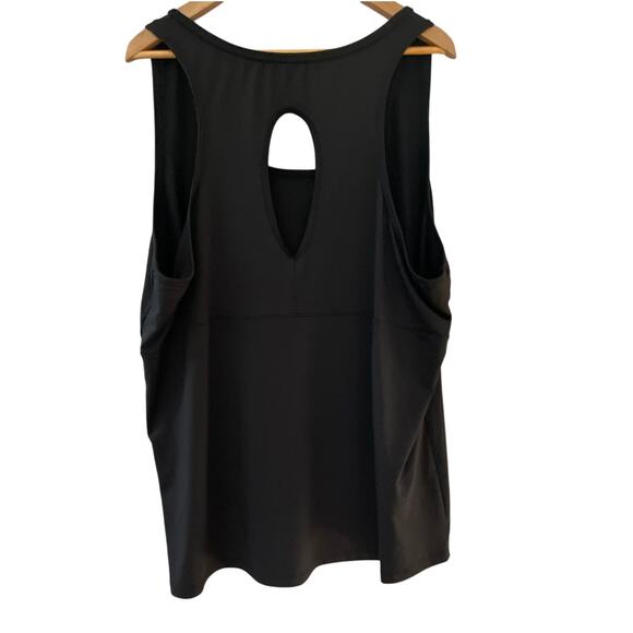 Run Disney Plus All Black Stretch Racerback Active Tank Size 3XL - Picture 6 of 8